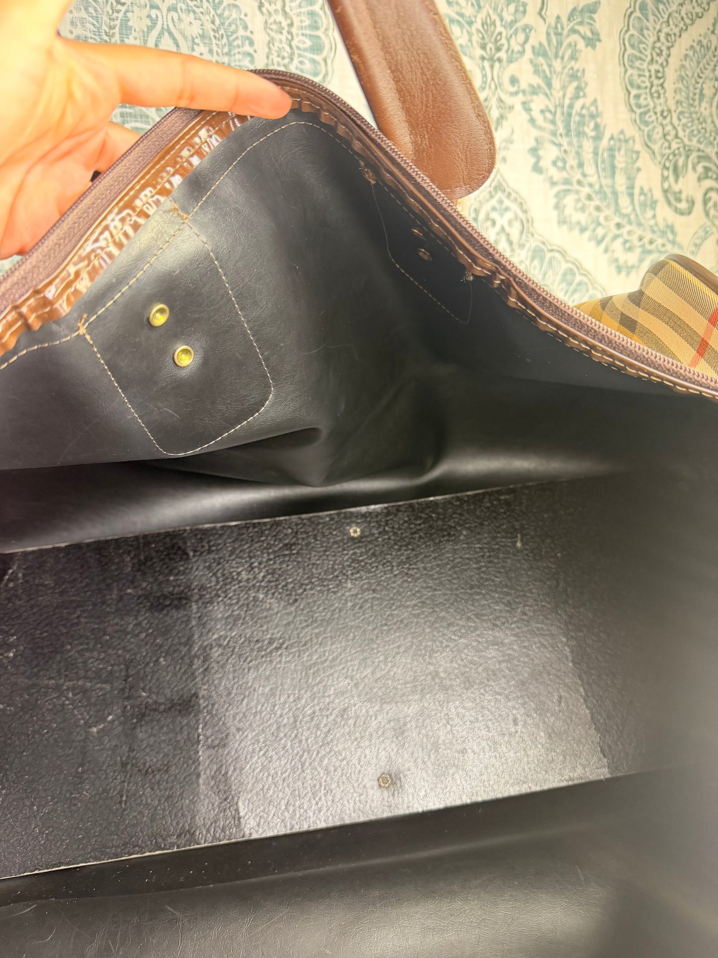 Burberry Nova Check Duffle