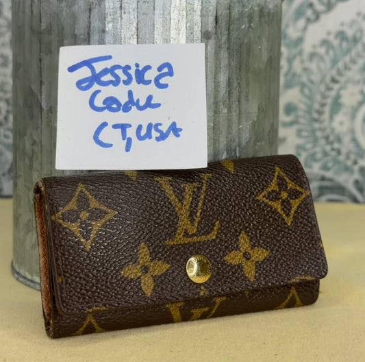 Louis Vuitton Monogram 4 Key Holder