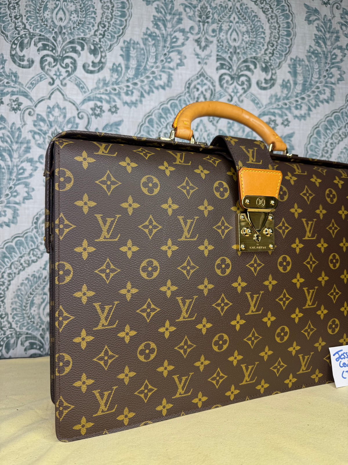 Louis Vuitton Serviette Fermoir Briefcase