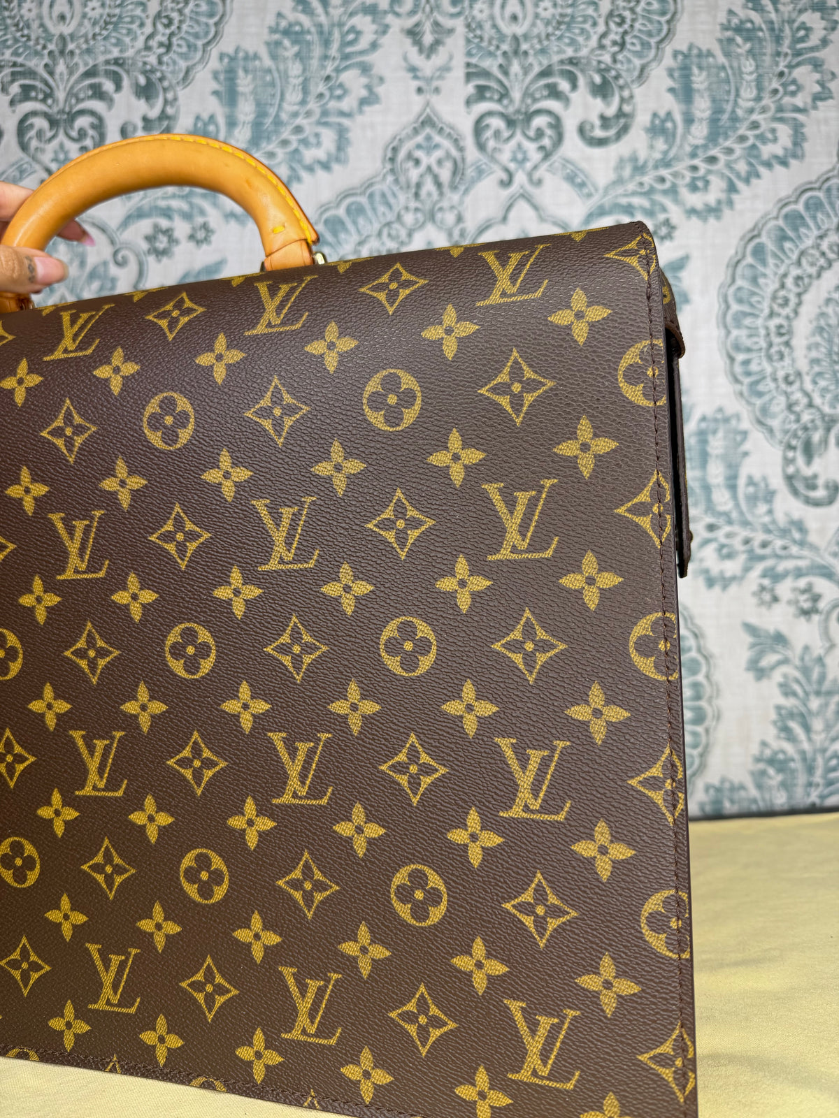 Louis Vuitton Serviette Fermoir Briefcase