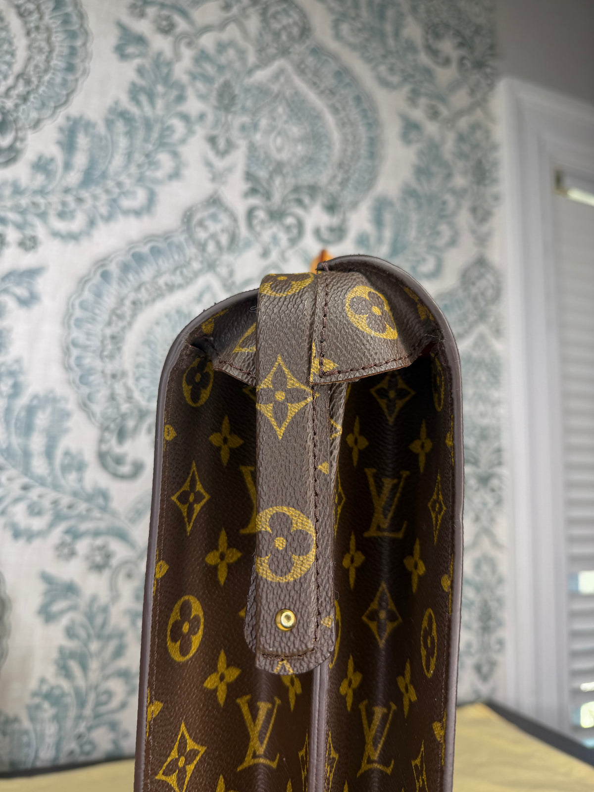 Louis Vuitton Serviette Fermoir Briefcase