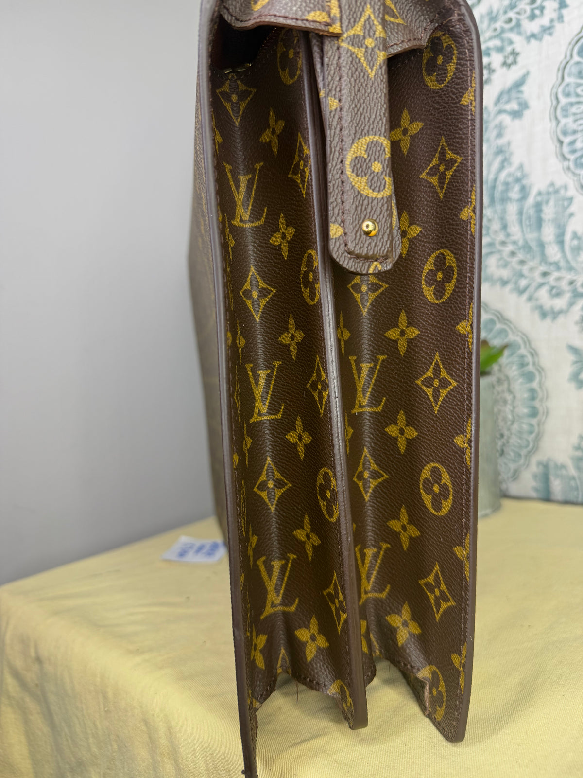 Louis Vuitton Serviette Fermoir Briefcase