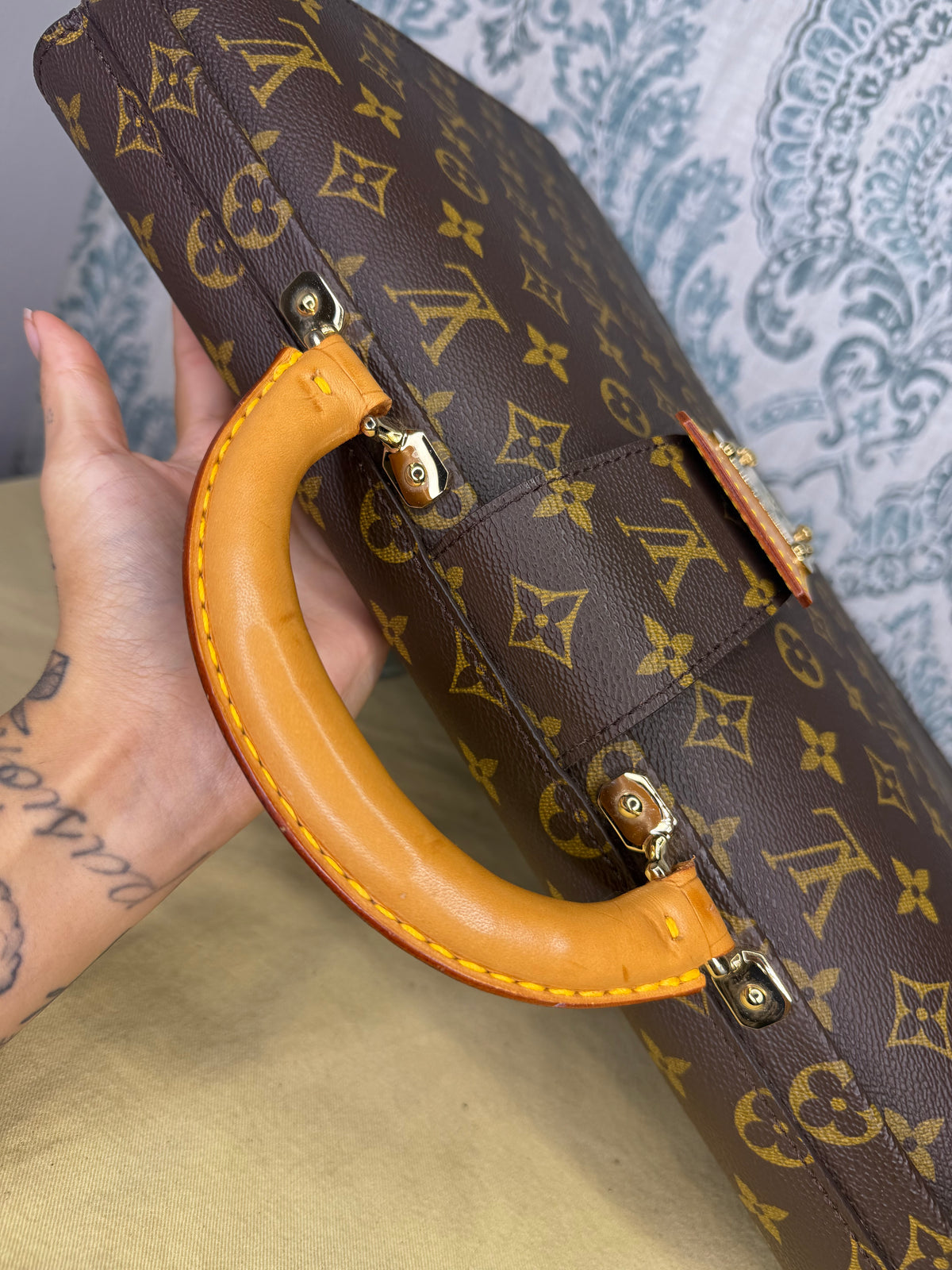 Louis Vuitton Serviette Fermoir Briefcase
