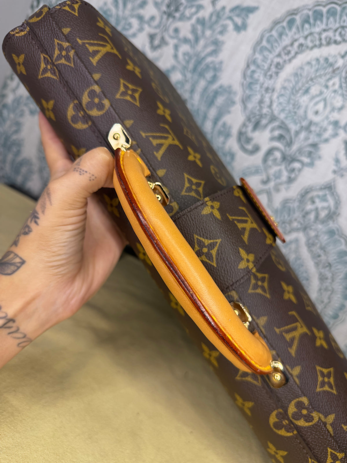 Louis Vuitton Serviette Fermoir Briefcase