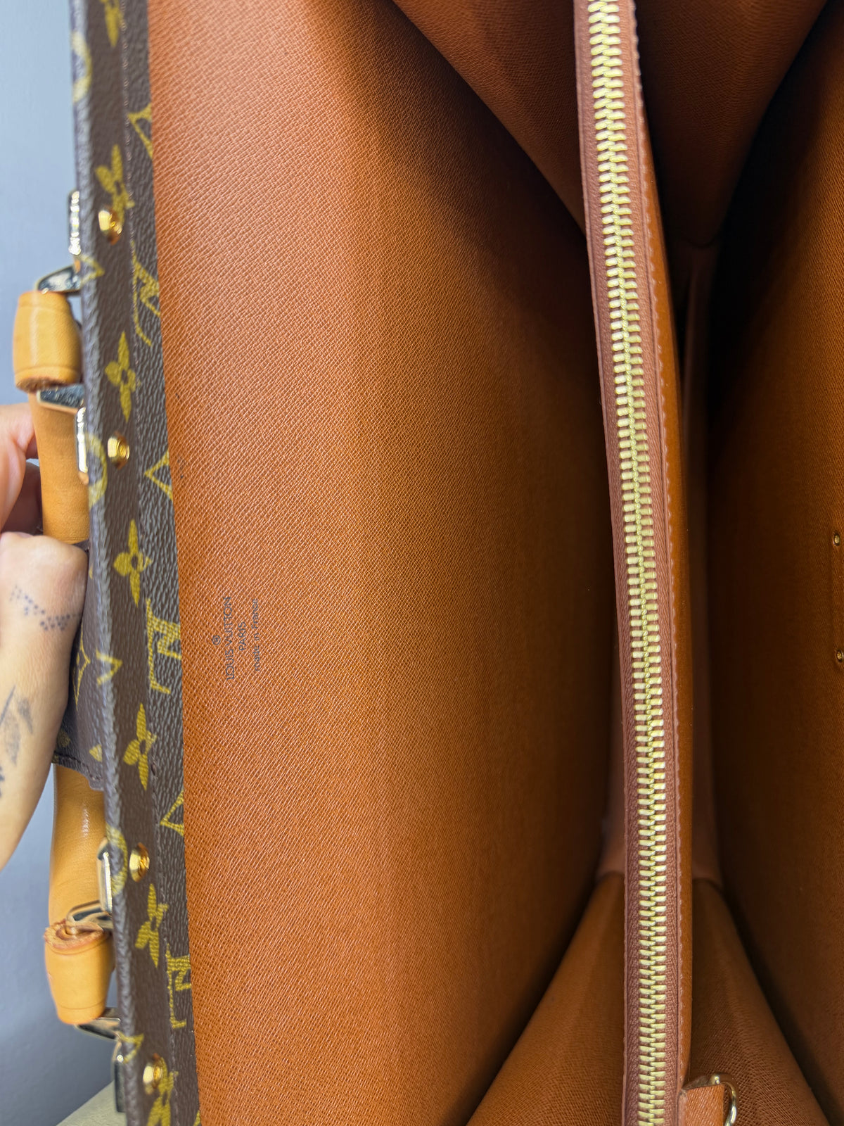 Louis Vuitton Serviette Fermoir Briefcase