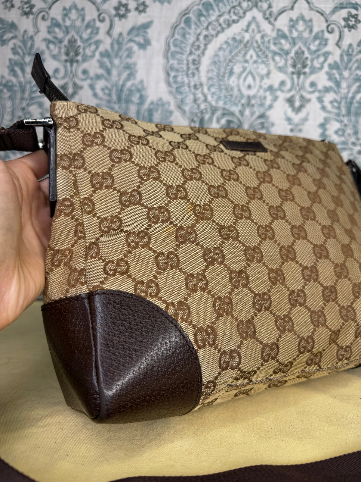 Gucci Joy Messenger Bag Dark Brown