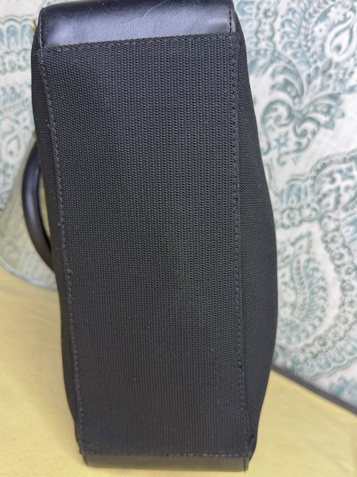 Gucci Black Nylon Canvas Shoulder Purse