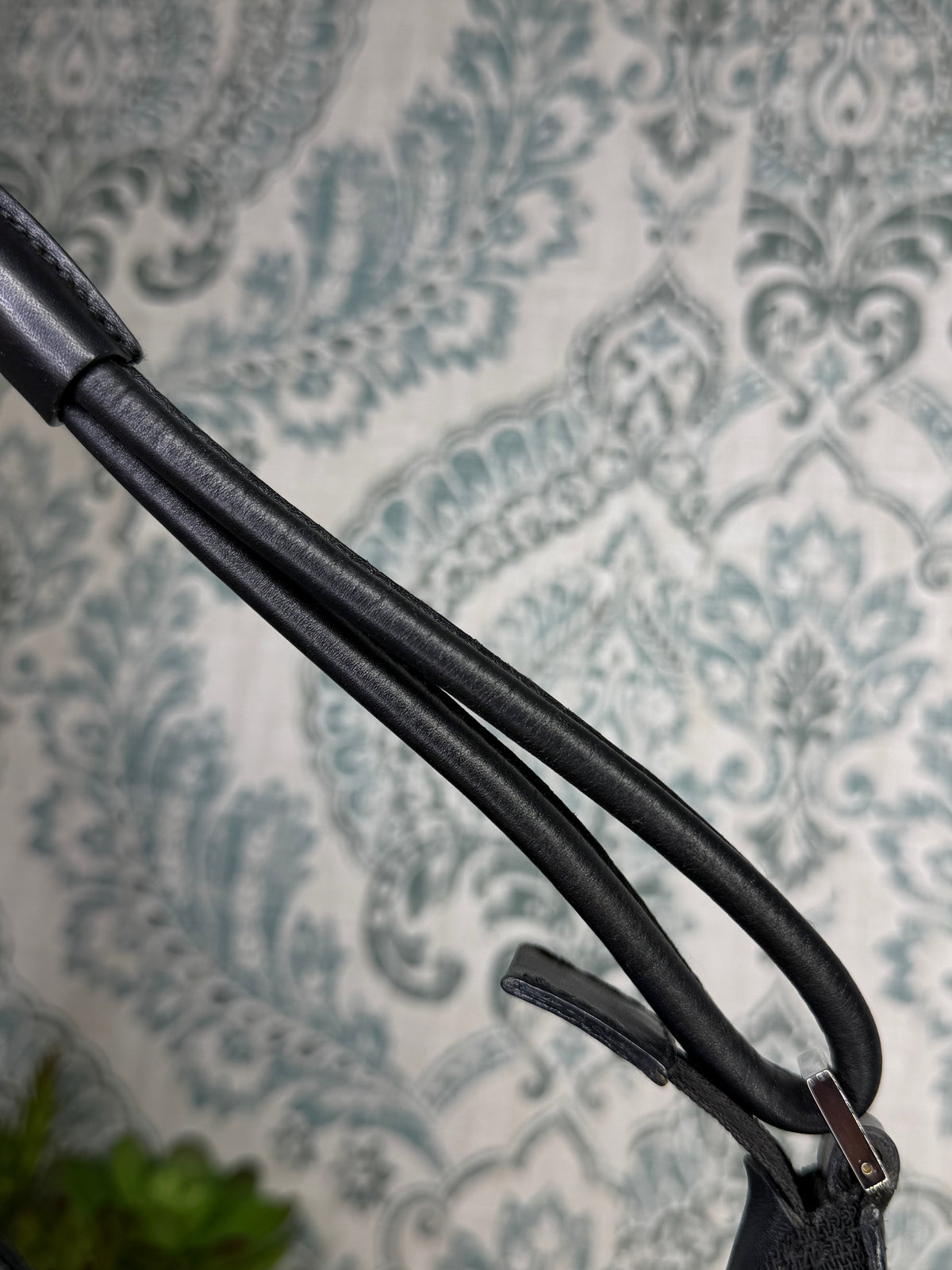 Gucci Black Nylon Canvas Shoulder Purse
