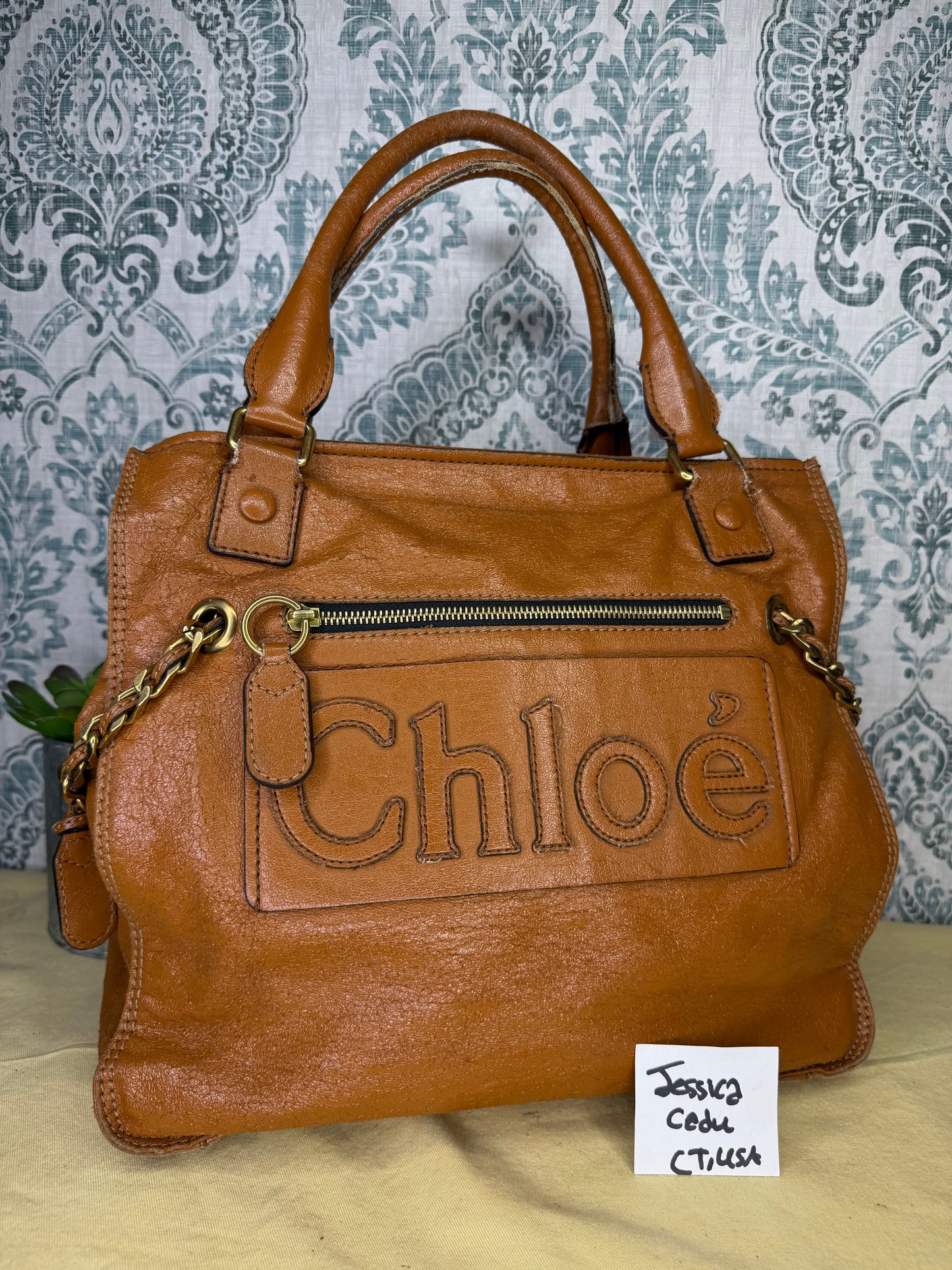 Chloe Haley Brown Handbag