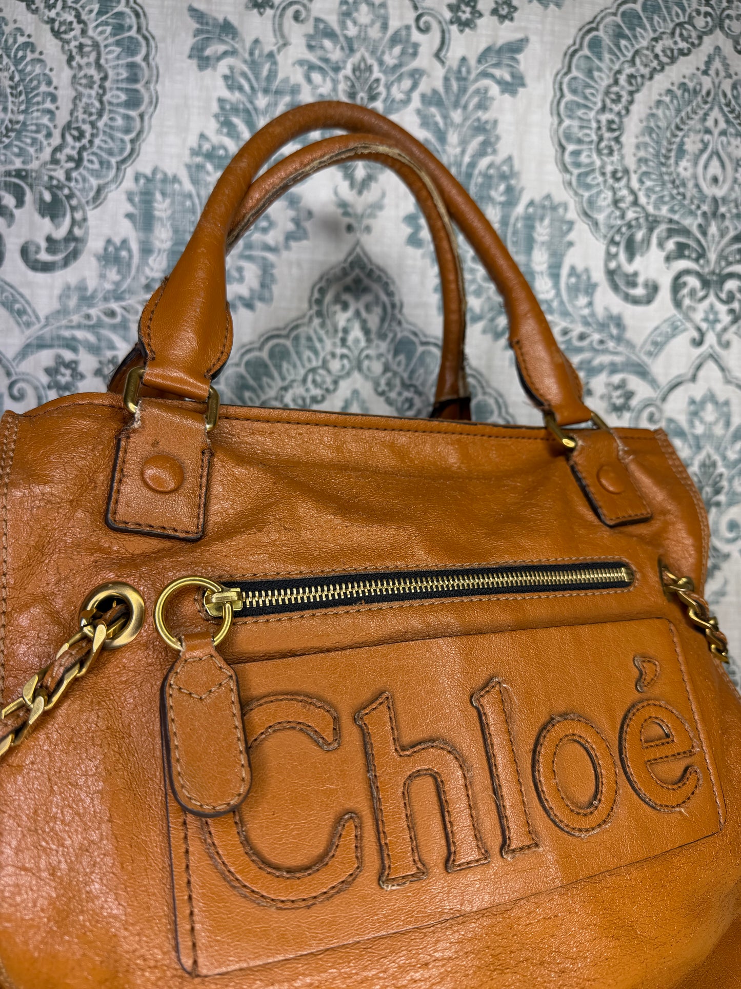 Chloe Haley Brown Handbag