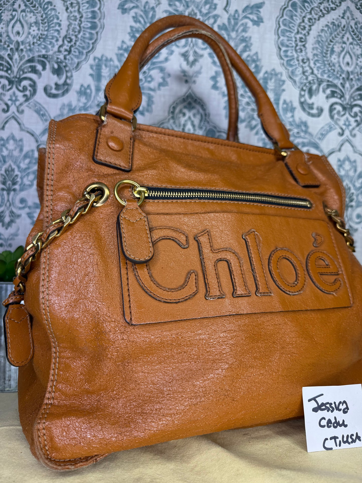 Chloe Haley Brown Handbag