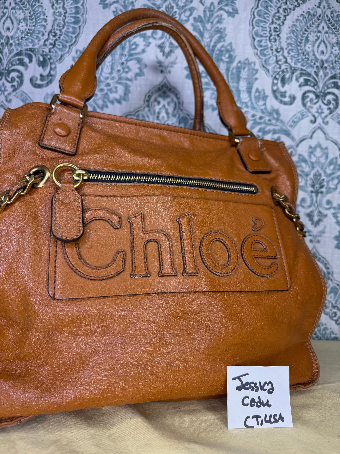 Chloe Haley Brown Handbag