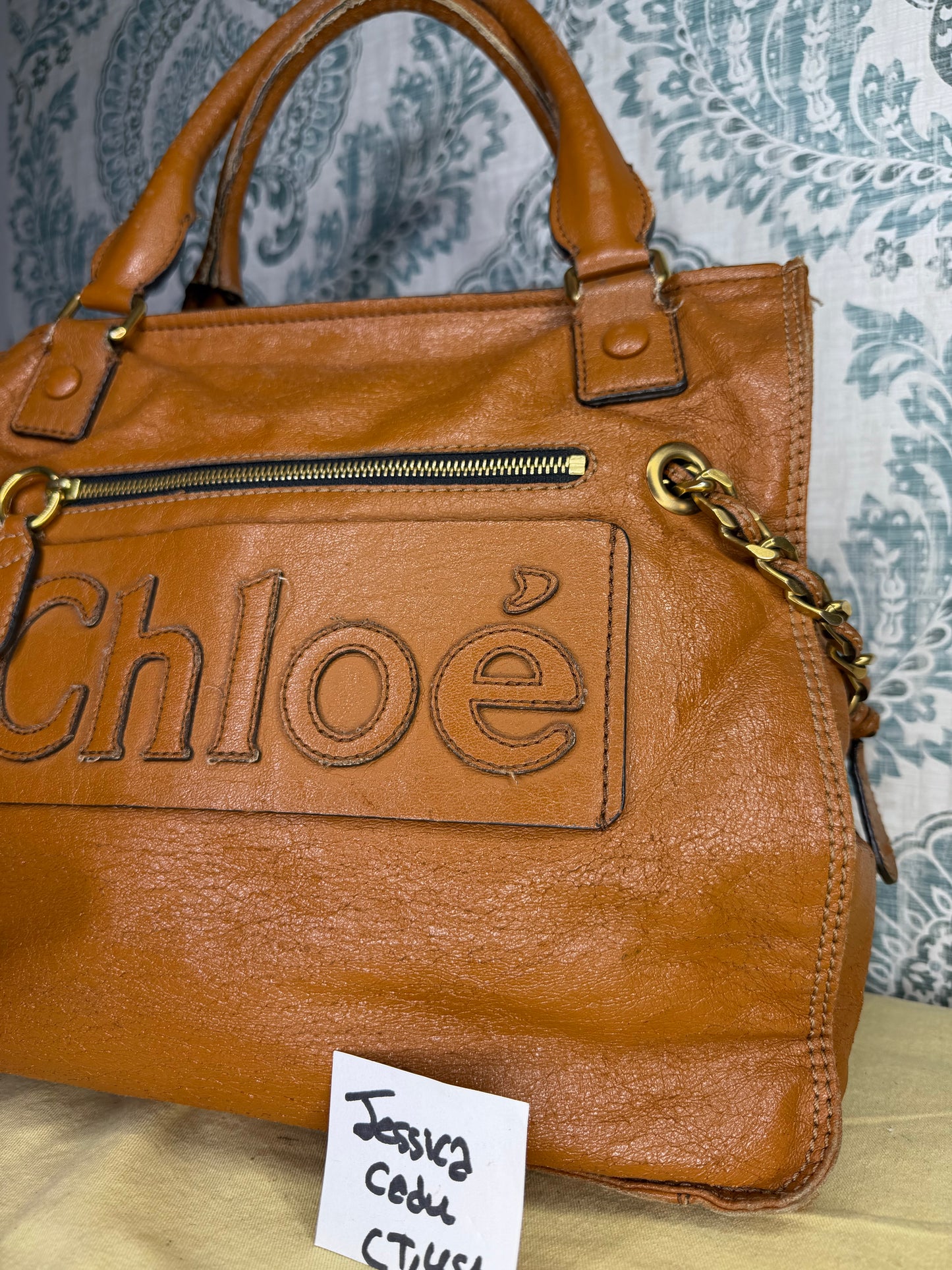 Chloe Haley Brown Handbag