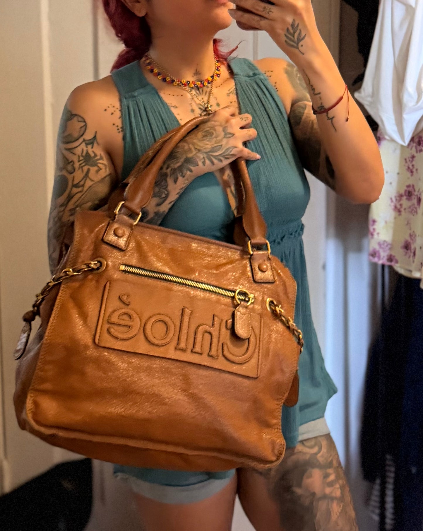 Chloe Haley Brown Handbag